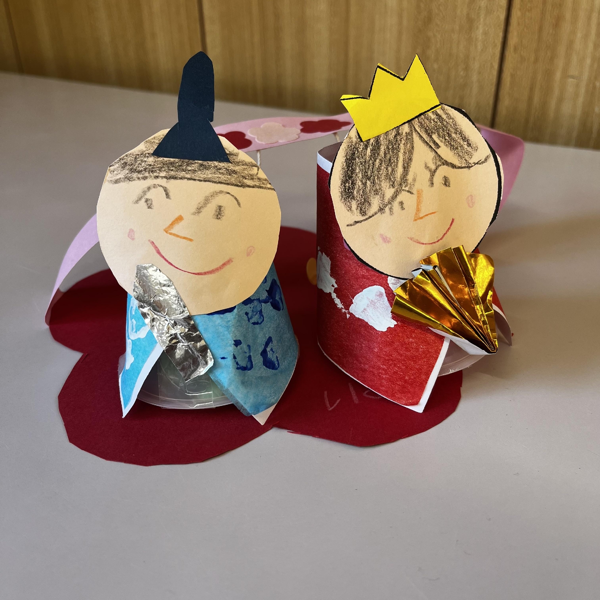 ひな祭り製作🎎