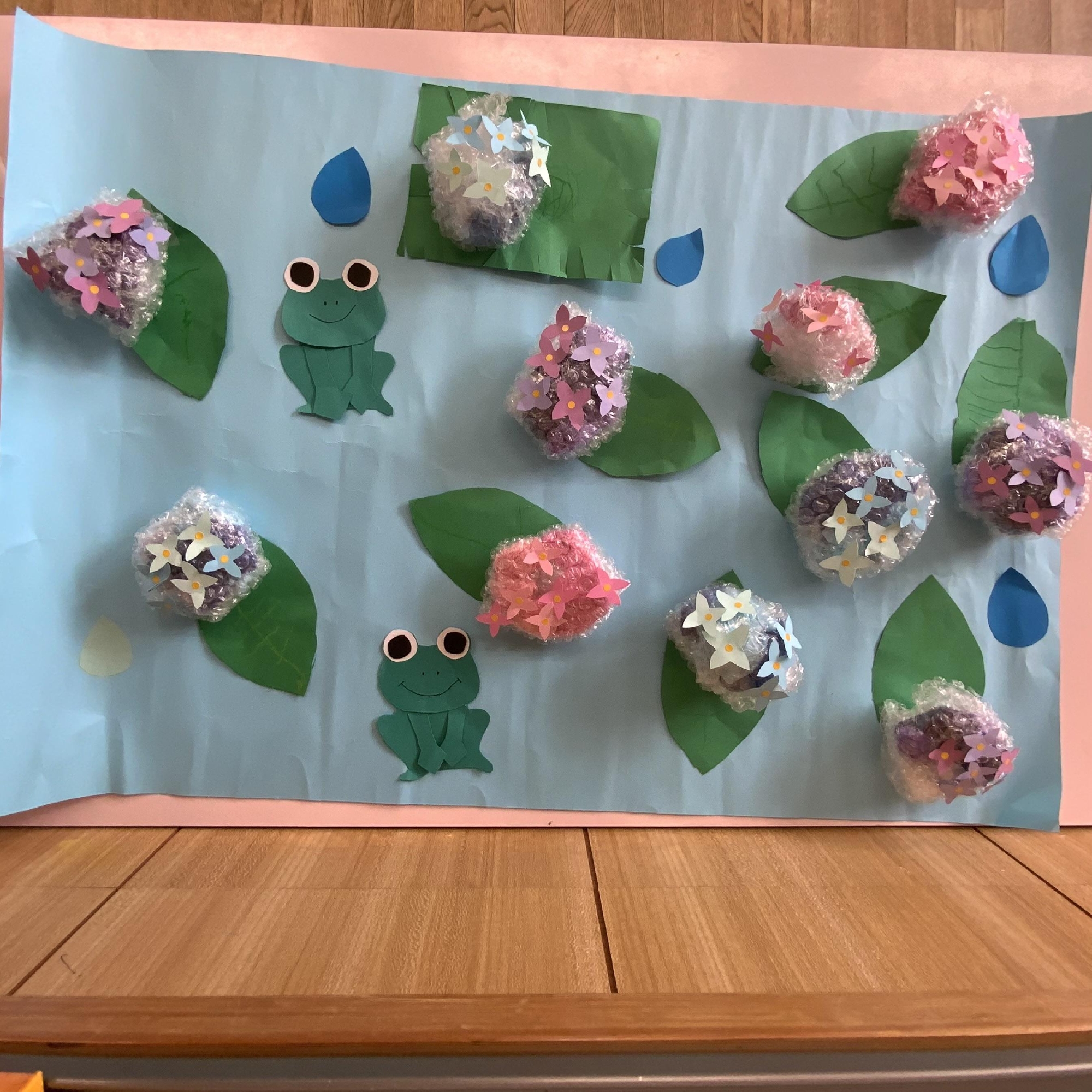 紫陽花製作✂️